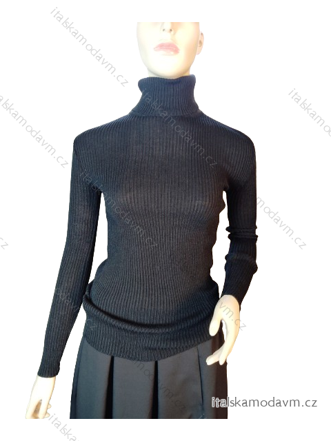 Svetr rolák dlouhý rukáv dámské (S/M) NEW NOCE TURECKO TM923096/DUR -   Černá -   S/M
