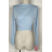 Top croptop dlouhý rukáv dámský (S/M ONE SIZE) ITALSKÁ MÓDA IMPBB24C32063