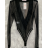 Body dlhý rukáv dámske (S/M ONE SIZE) TALIANSKA MÓDA IMPMD242048a