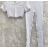 Souprava legíny dlouhé a croptop dámská (S/M ONE SIZE) ITALSKÁ MÓDA IMPMD2482307L