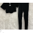 Souprava legíny dlouhé a croptop dámská (S/M ONE SIZE) ITALSKÁ MÓDA IMPMD2482307L