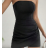 Šaty elegantní carmen dámské (S/M ONE SIZE) ITALSKÁ MÓDA IMPMD2432141