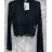 Croptop dlhý rukáv dámsky (S/M ONE SIZE) TALIANSKA MÓDA IMPMD2431761