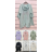 Mikina slabá s kapucňou dlhý rukáv dámska (S/M ONE SIZE) TALIANSKA MÓDA IMPSH2423097