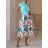 Sukně středně dlouhá dámská (S/M/L ONE SIZE) ITALSKÁ MÓDA IMM24M3154