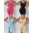 Overal krátký na ramínka dámský (S/M ONE SIZE) ITALSKÁ MÓDA IMM24M25227