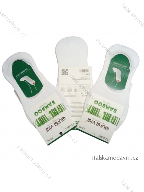 Ponožky slabé podkotníkové pánske (39-46) AURA. VIA FDD202 -   biela -   39-42