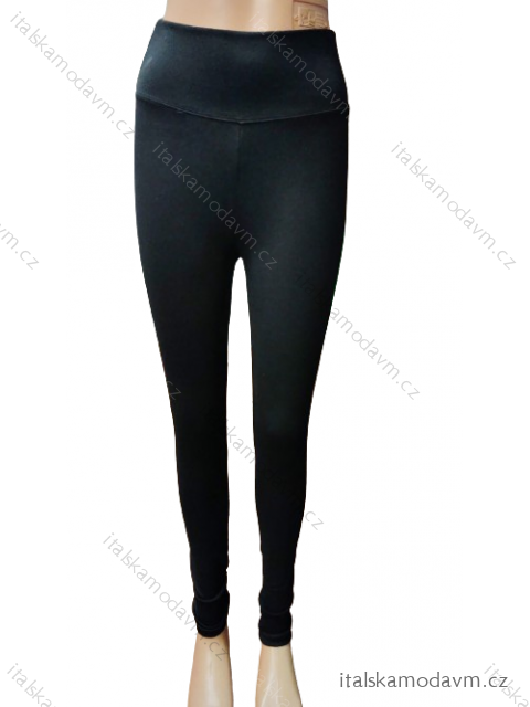 Legíny dámské dlouhé slabě nadrozměr  (2XL,3XL,4XL) TURECKÁ MÓDA TM924516/DR -   čierna -   5XL