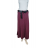 Sukňa teplá dlhá skladaná dámska (S/M/L ONE SIZE) TALIANSKA MóDA IM323TARKA/DR - vínová - M/L