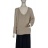 Svetr pletený dlouhý rukáv dámský (S/M ONE SIZE) ITALSKÁ MÓDA IMPSH231630/DR -   Černá -   S/M