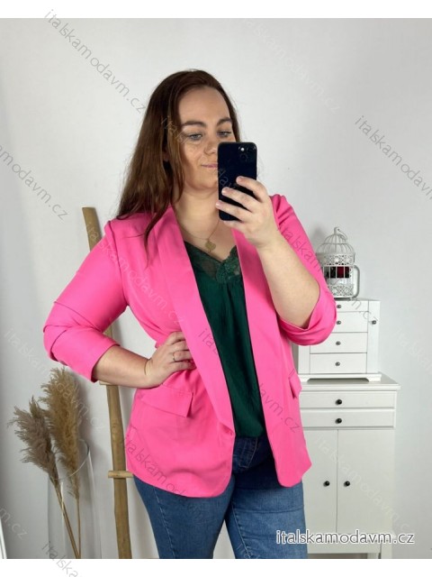 Sako dlhý rukáv dámske (L/XL/2XL ONE SIZE) TALIANSKA MóDA IMC23135/DR