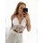 Top croptop krajkový na ramínka dámský (S/M ONE SIZE) ITALSKÁ MÓDA IMPMD243045