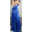 Šaty elegantné spoločenské na ramienka dámske (S/M ONE SIZE) TALIANSKA MÓDA IMPBB2480870bl