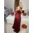 Šaty spoločenské dlhé na ramienka carmen dámske (S/M ONE SIZE) TALIANSKA MÓDA IMPBB23B23687