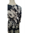 Šaty elegantný dlhý rukáv icecool dámske (S/M ONE SIZE) TALIANSKA MODA IMM23M6150-2/DU -   čierna
 -   S / M