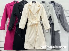 Kabát dlhý rukáv dámsky (S/M ONE SIZE) TALIANSKA MÓDA IMWCP24125