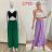 Nohavice dlhé letné dámske (S/M ONE SIZE) TALIANSKA MODA IM424177