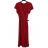 Šaty dlhé letné krátky rukáv dámske (S/M/L/XL ONE SIZE) TALIANSKA MODA IMD24042