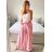 Nohavice dlhé dámske (S/M/L ONE SIZE) TALIANSKA MÓDA IMWAD24033/DU -   šedá -   M / L