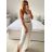 Nohavice harémky letné dlhé dámske (S/M ONE SIZE) TALIANSKA MÓDA IMM239535UN/DU S/M smaragdová