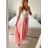 Sukně dlouhá dámská (S/M ONE SIZE) ITALSKá MODA IM323026/DUR S/M béžová