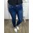 Rifle jeans PUSH-UP dlhé dámske (29-36) M.SARA MSR24MS3802-2/DUR modrá džínsová 30