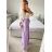 Nohavice dlhé dámske (S/M/L ONE SIZE) TALIANSKA MÓDA IMWAD24033/DU -   šedá -   M / L
