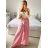 Nohavice dlhé dámske (S/M/L ONE SIZE) TALIANSKA MÓDA IMWAD24033/DU -   šedá -   M / L