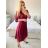 Šaty elegantní dlouhý rukáv dámská (S/M ONE SIZE) ITALSKÁ MÓDA IMM23M6062/DU S/M čierna