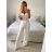 Kalhoty dlouhé elegantní dámské (S/M ONE SIZE) ITALSKÁ MÓDA IMPLP2437150090/DU -   čierna
 -   S / M