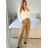 Halenka elegantní dlouhý rukáv dámská (S/M ONE SIZE) ITALSKÁ MÓDA IMPLI2435757/DU -   béžová -   S/M