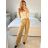 Halenka elegantní dlouhý rukáv dámská (S/M ONE SIZE) ITALSKÁ MÓDA IMPLI2435757/DU -   béžová -   S/M