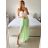 Sukně dlouhá dámská (S/M ONE SIZE) ITALSKÁ MÓDA IMWD24148/DUR -   Černá -   S/M