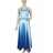 Šaty dlhé elegantné na ramienka dámske (S/M ONE SIZE) TALIANSKA MODA IM323013/DU   vínová
   S/M