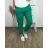 Nohavice dlhé dámske nadrozmer (3XL/4XL ONE SIZE) TALIANSKA MÓDA IMWQ24141/DR 3XL / 4XL béžová