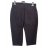 Legíny 3/4 strečové krátké dámské (M-2XL) SAL SMILING SAL24SZ-76/DU -   Černá -   M/L