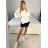 Košeľa elegantní dlhý rukáv dámska (M/L ONE SIZE) TALIANSKA MODA IM724004/DUR -   čierna
 -   M / L