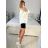 Košeľa elegantní dlhý rukáv dámska (M/L ONE SIZE) TALIANSKA MODA IM724004/DUR -   čierna
 -   M / L