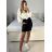 Košeľa elegantní dlhý rukáv dámska (M/L ONE SIZE) TALIANSKA MODA IM724004/DUR -   čierna
 -   M / L