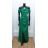 Šaty dlouhé společenské carmen dámské (S/M ONE SIZE) ITALSKá MóDA IMHMS23136