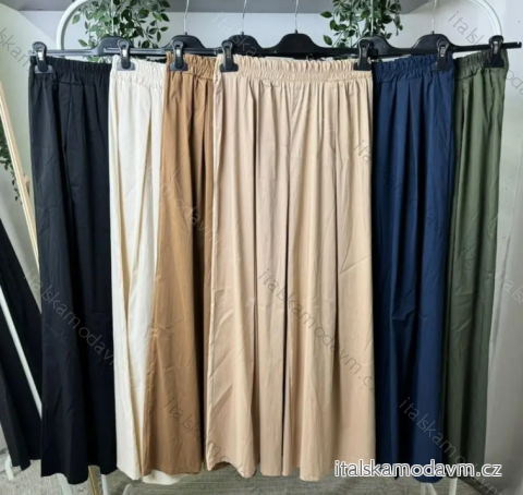 Nohavice letné dlhé dámske (S/M ONE SIZE) TALIANSKA MÓDA IMPLP2419123013