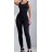 Overal dlhý elegantný na ramienka dámsky (S/M ONE SIZE) TALIANSKA MÓDA IMPMD245190