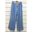 Kalhoty dlouhé letní dámské (S/M ONE SIZE) ITALSKÁ MÓDA IMPSH240023