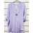 Tunika oversize 3/4 dlouhý rukáv dámská (S/M ONE SIZE) ITALSKÁ MÓDA IMPSH24084a