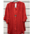 Tunika oversize 3/4 dlouhý rukáv dámská (S/M ONE SIZE) ITALSKÁ MÓDA IMPSH24084a