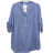 Tunika oversize 3/4 dlhý rukáv dámska (S/M ONE SIZE) TALIANSKA MÓDA IMPSH24226a