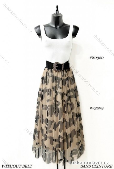 Sukňa dlhá dámska (38/40 ONE SIZE) TALIANSKA MÓDA IMPES2423509-2