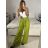 Kalhoty dlouhé letní dámské (S/M/L ONE SIZE) ITALSKÁ MÓDA IMM24M24200/DUR -   zelená neon -   M/L