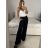 Kalhoty dlouhé letní dámské (S/M/L ONE SIZE) ITALSKÁ MÓDA IMM24M24200/DUR -   zelená neon -   M/L