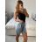 Kraťasy šortky letné dámske (S/M ONE SIZE) TALIANSKA MÓDA IMD23353